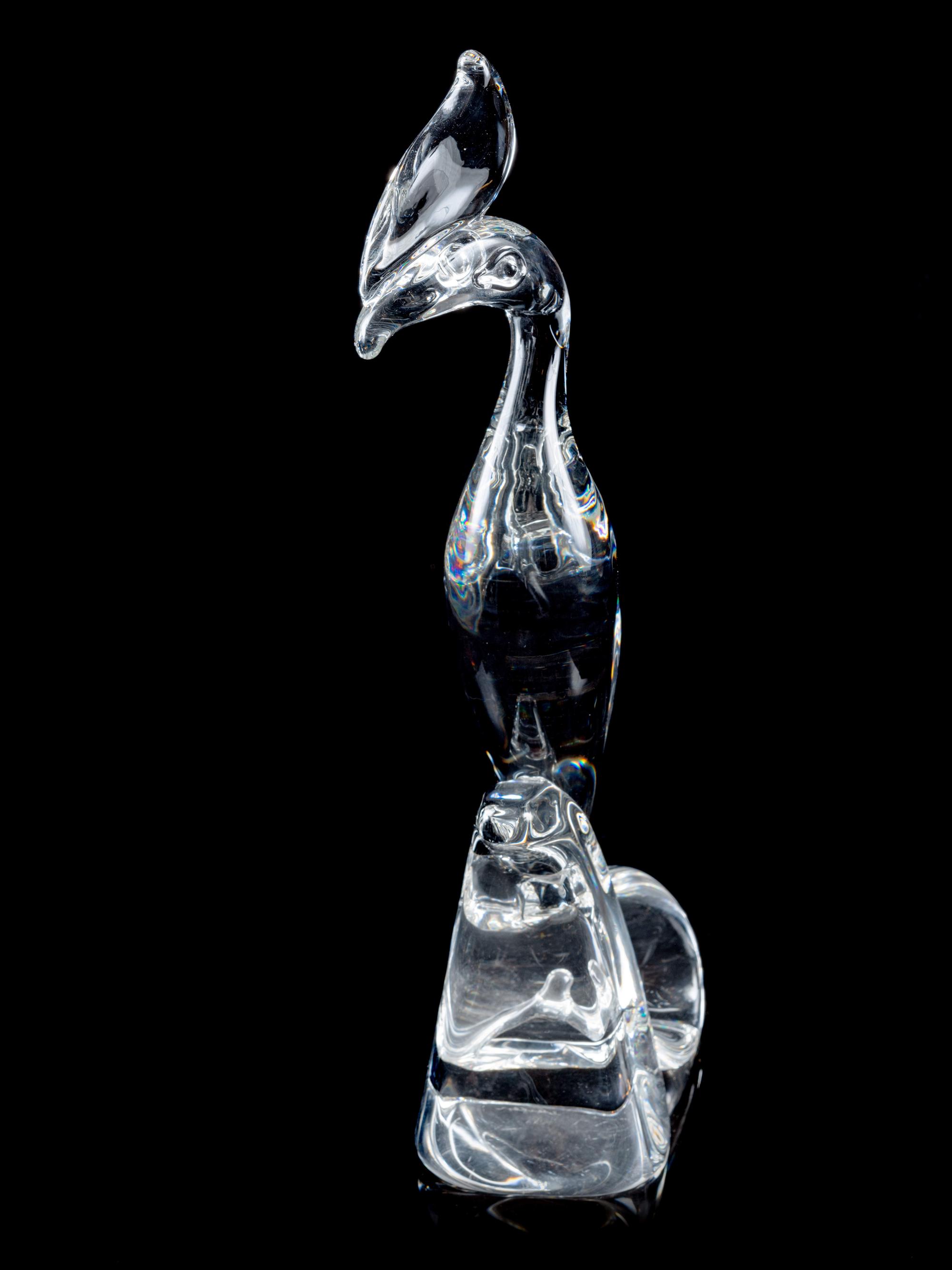 A Steuben Glass Figure — 20TH CENTURY