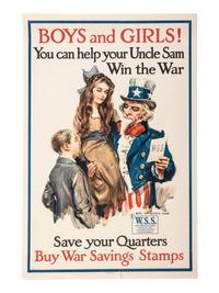 [WORLD WAR I]. A group of 6 propaganda posters, comprising: