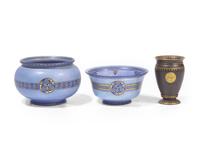 Three Wedgwood 'Celtic Ornaments' Vessels