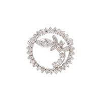 DIAMOND CIRCLE BROOCH