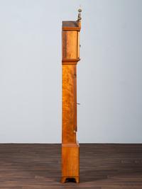 A Federal Cherrywood Tall Case Clock