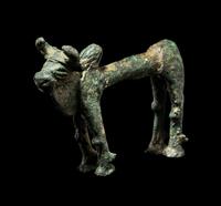 A Canaanite Bronze Humped Bull