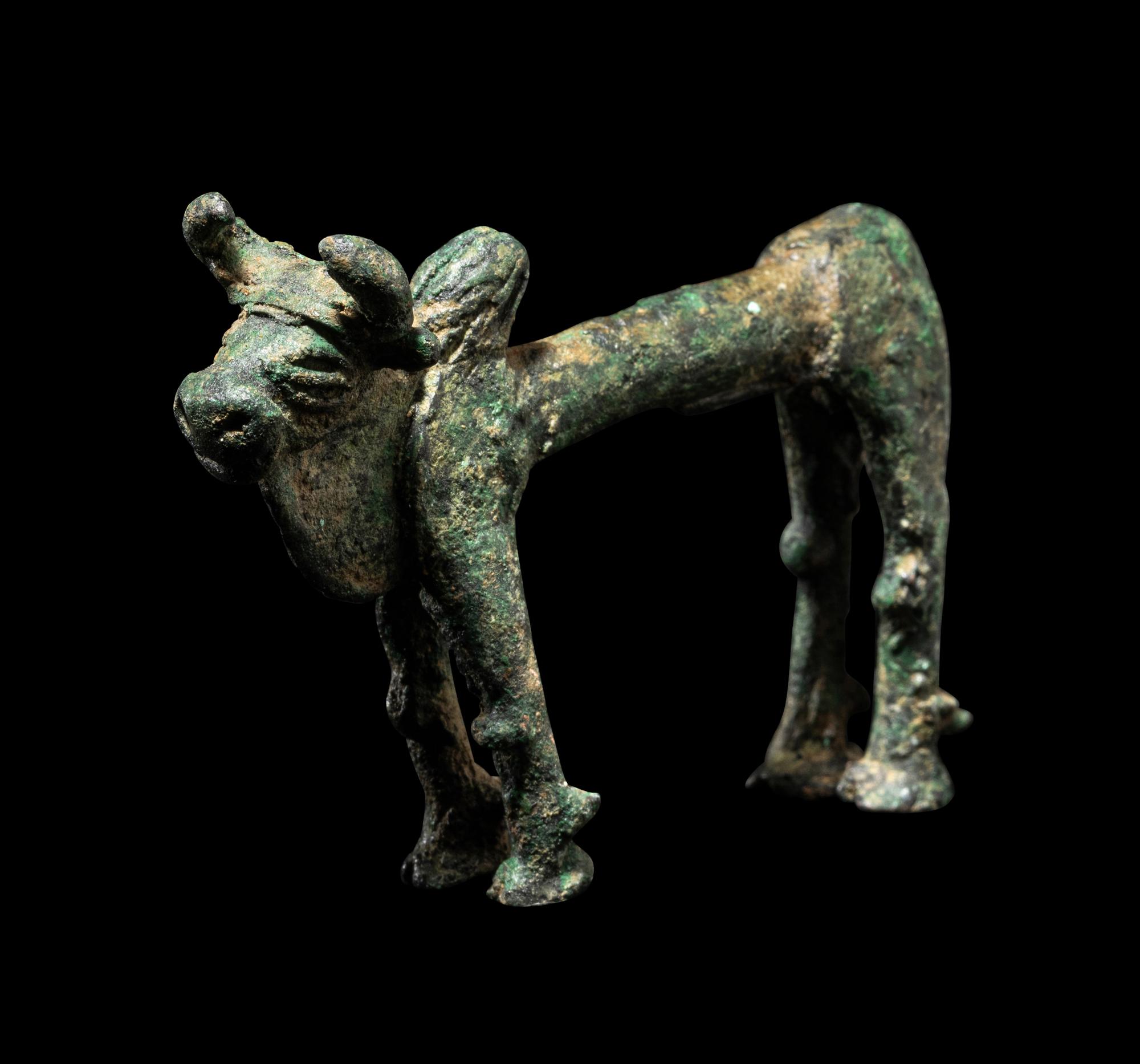 A Canaanite Bronze Humped Bull