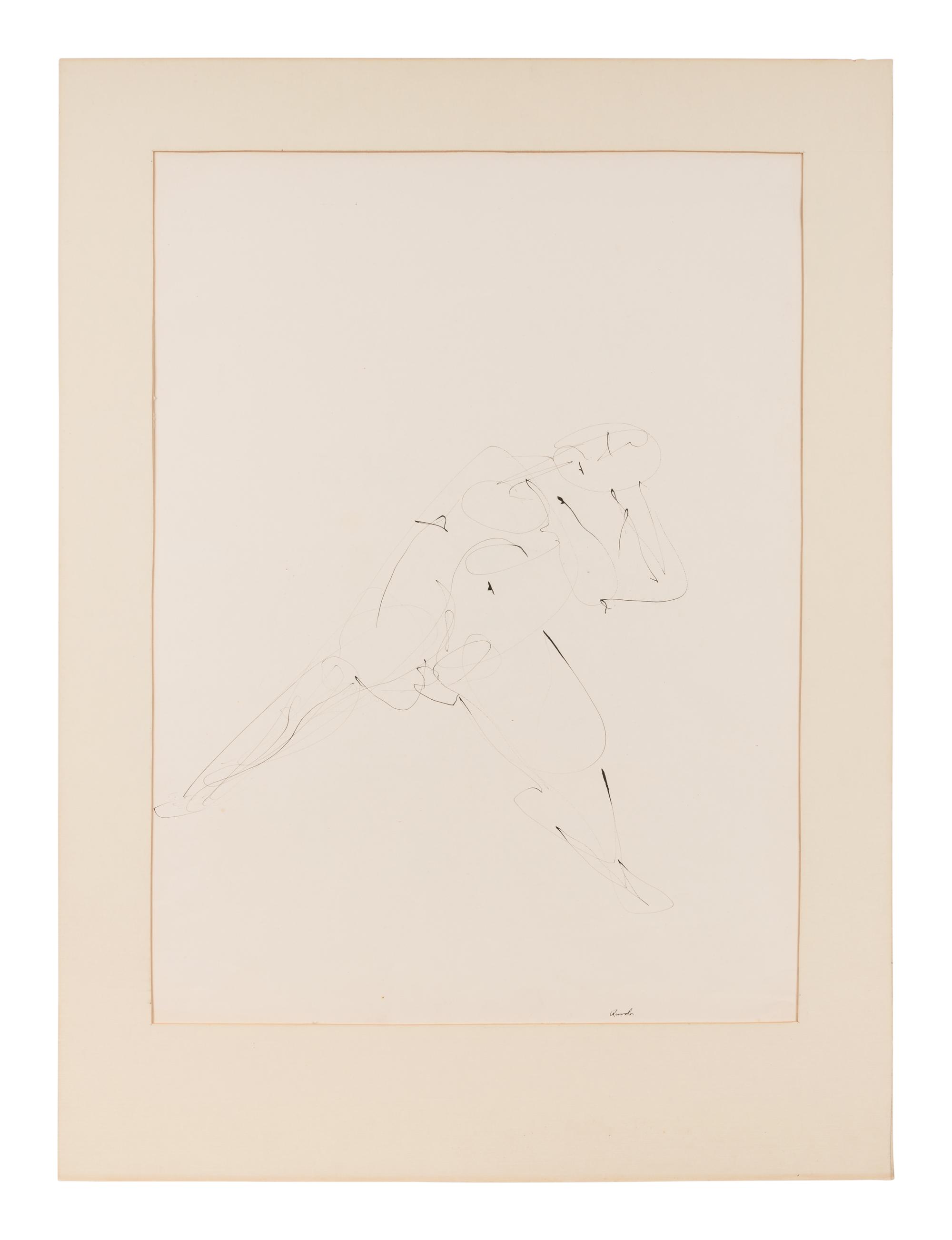 Reclining , c. 1958