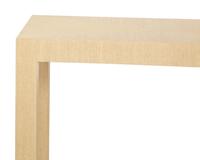 A Contemporary Seagrass Veneered Console Table