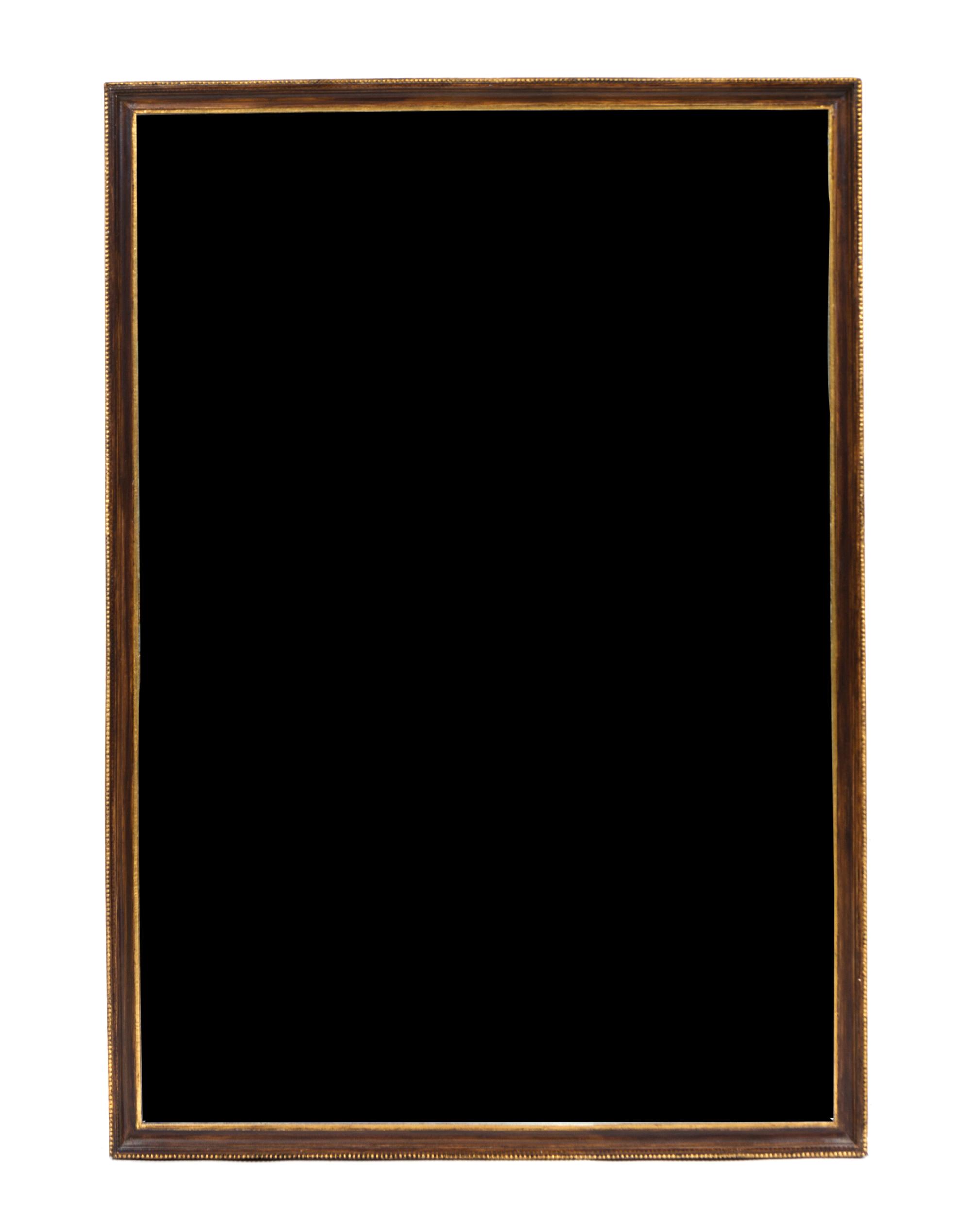 A Rectangular Mirror Height 27 1/2 x width 39 inches.