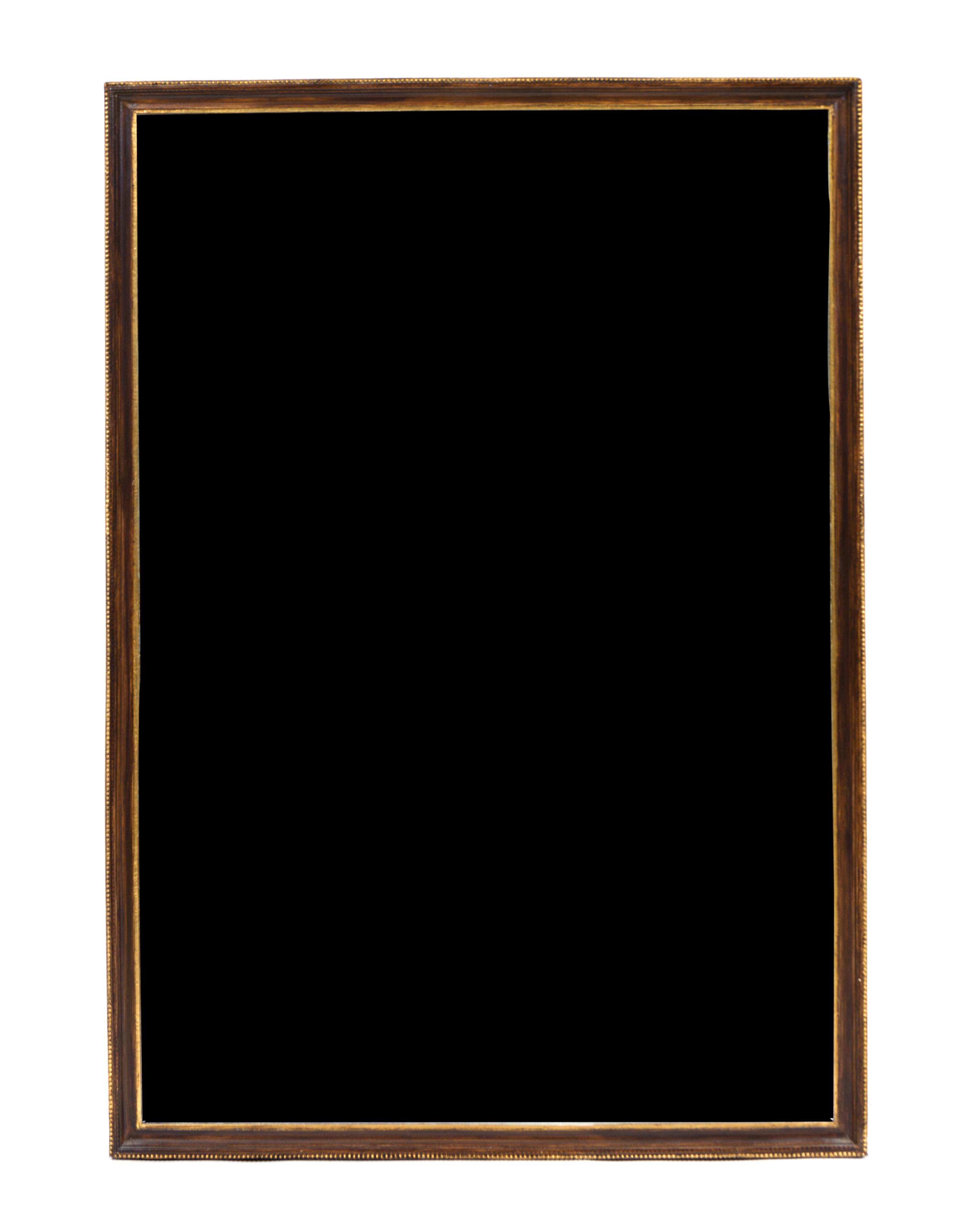 A Rectangular Mirror Height 27 1/2 x width 39 inches.