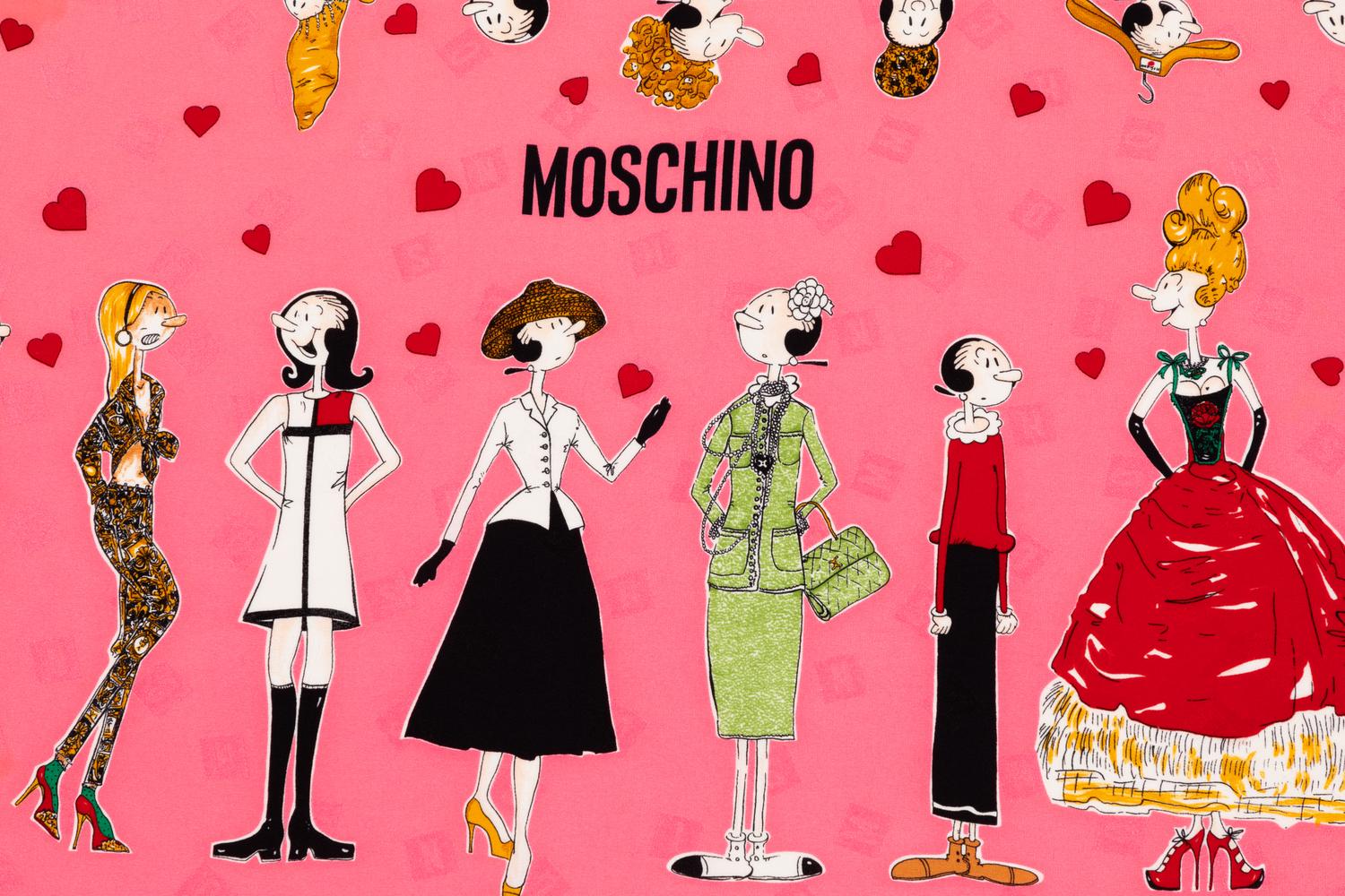Moschino Scarf, 1990s