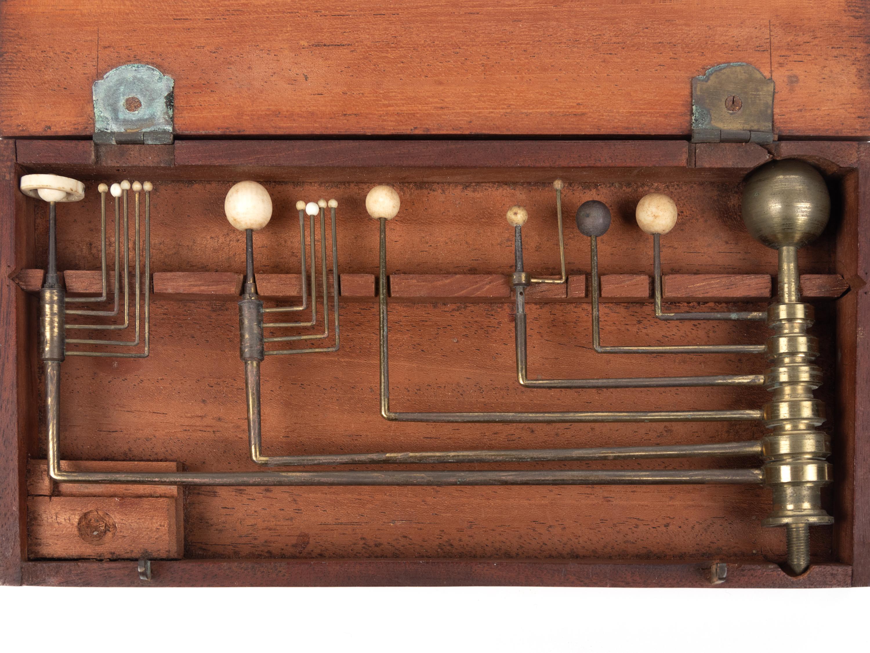 A George III Portable Table Orrery