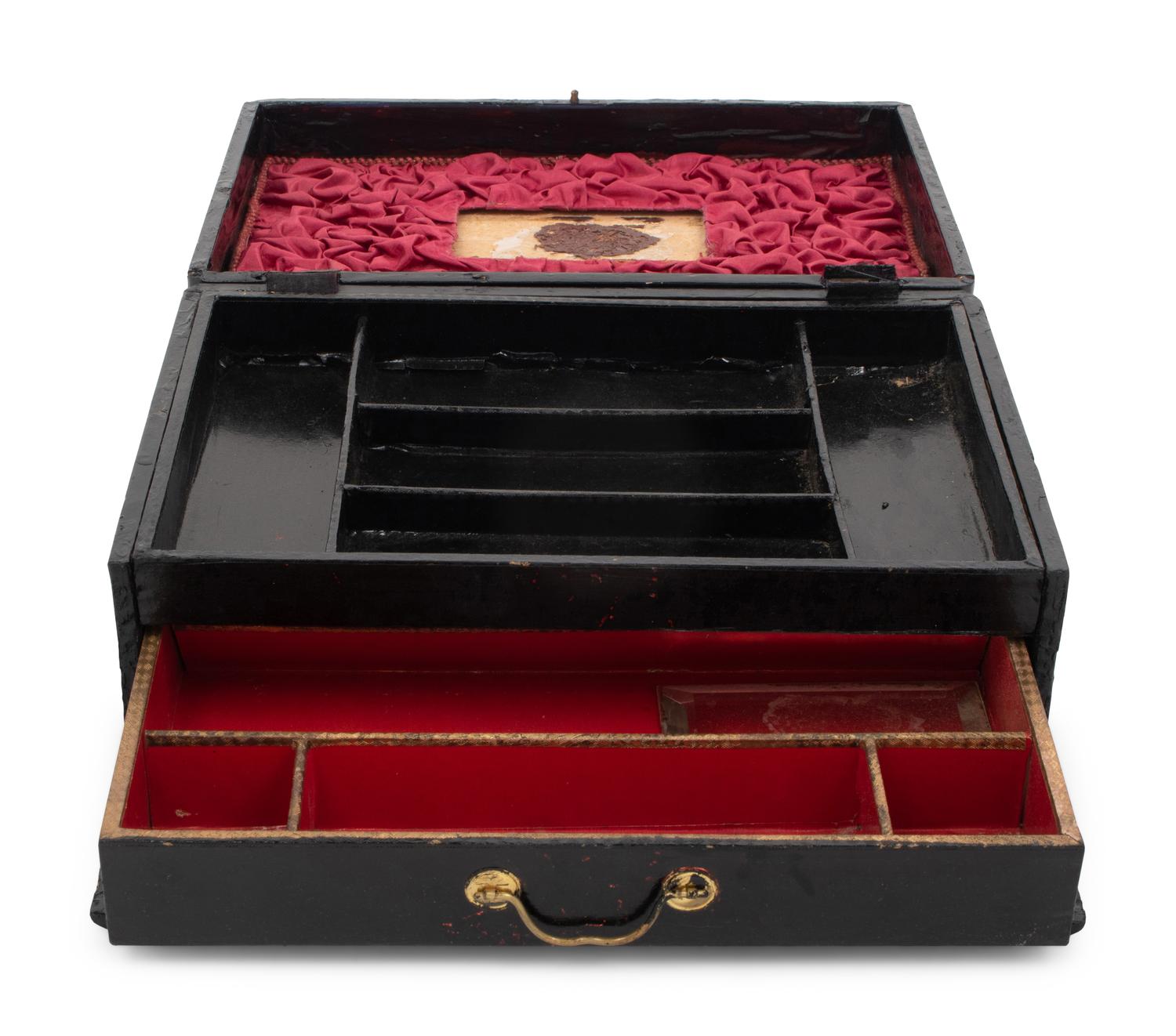 An English Jewelry Casket