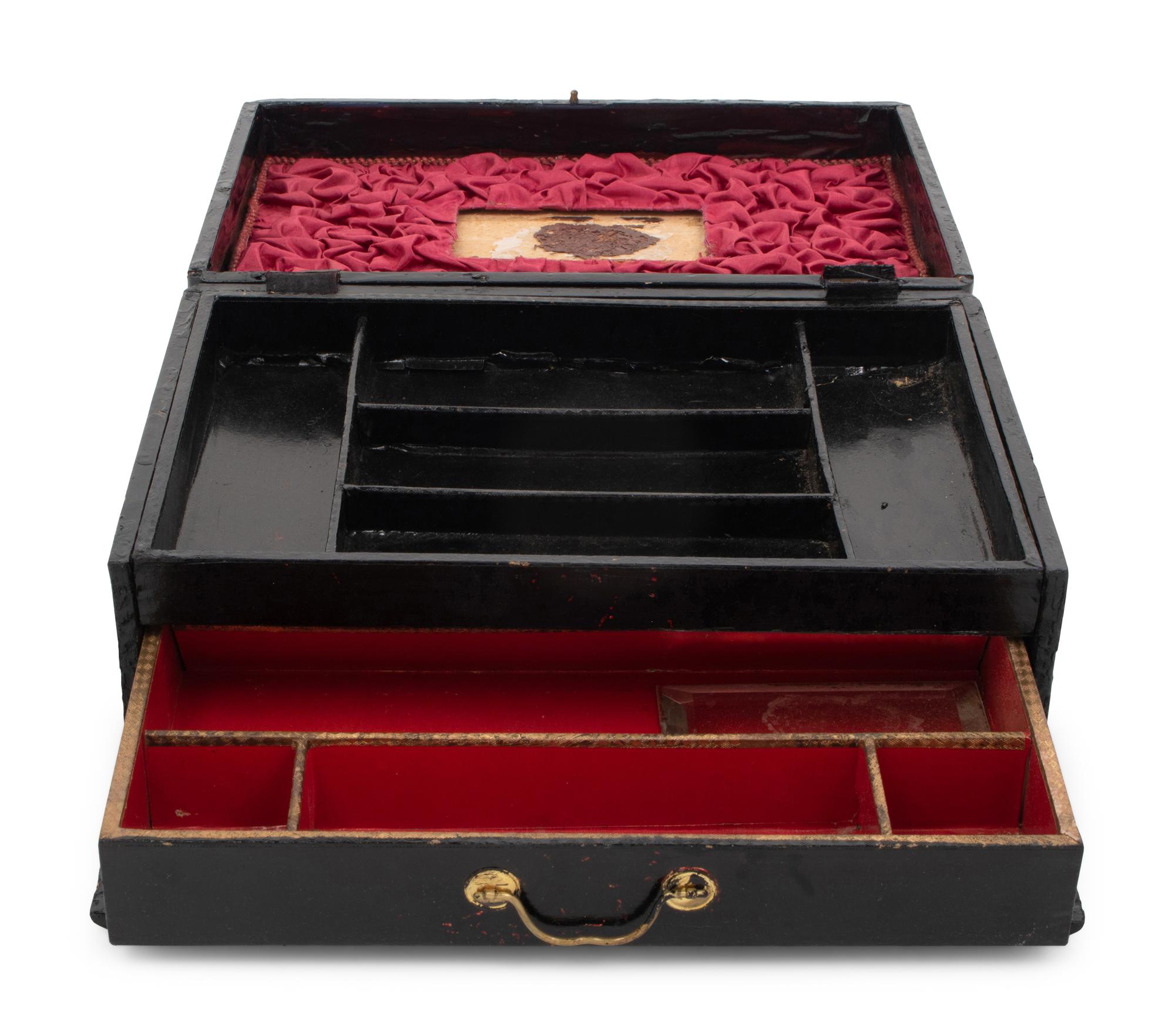 An English Jewelry Casket