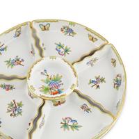A Group of Herend Porcelain Table Articles