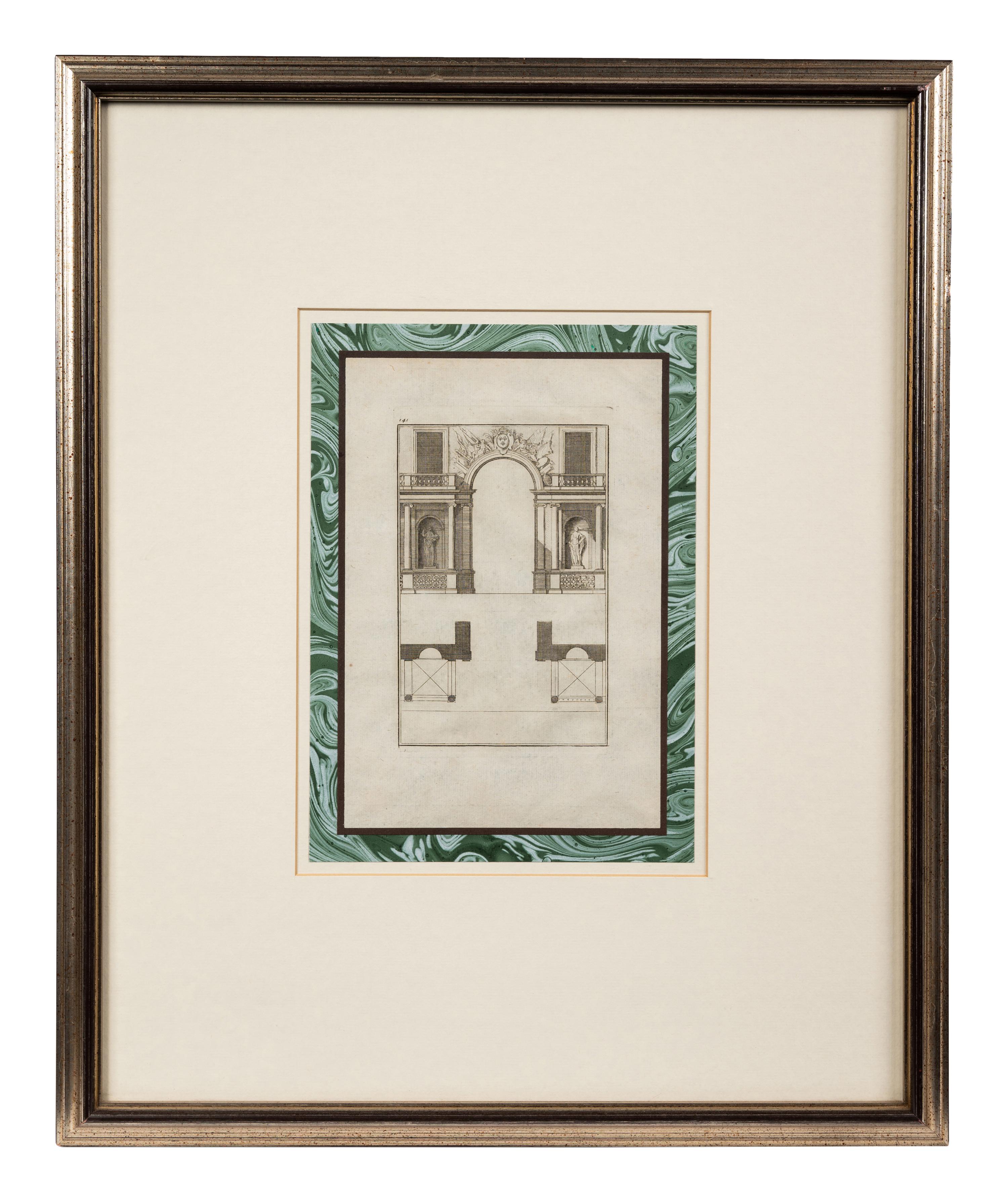 A Pair of French Architectural Engravings