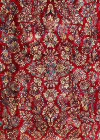 A Sarouk Wool Carpet