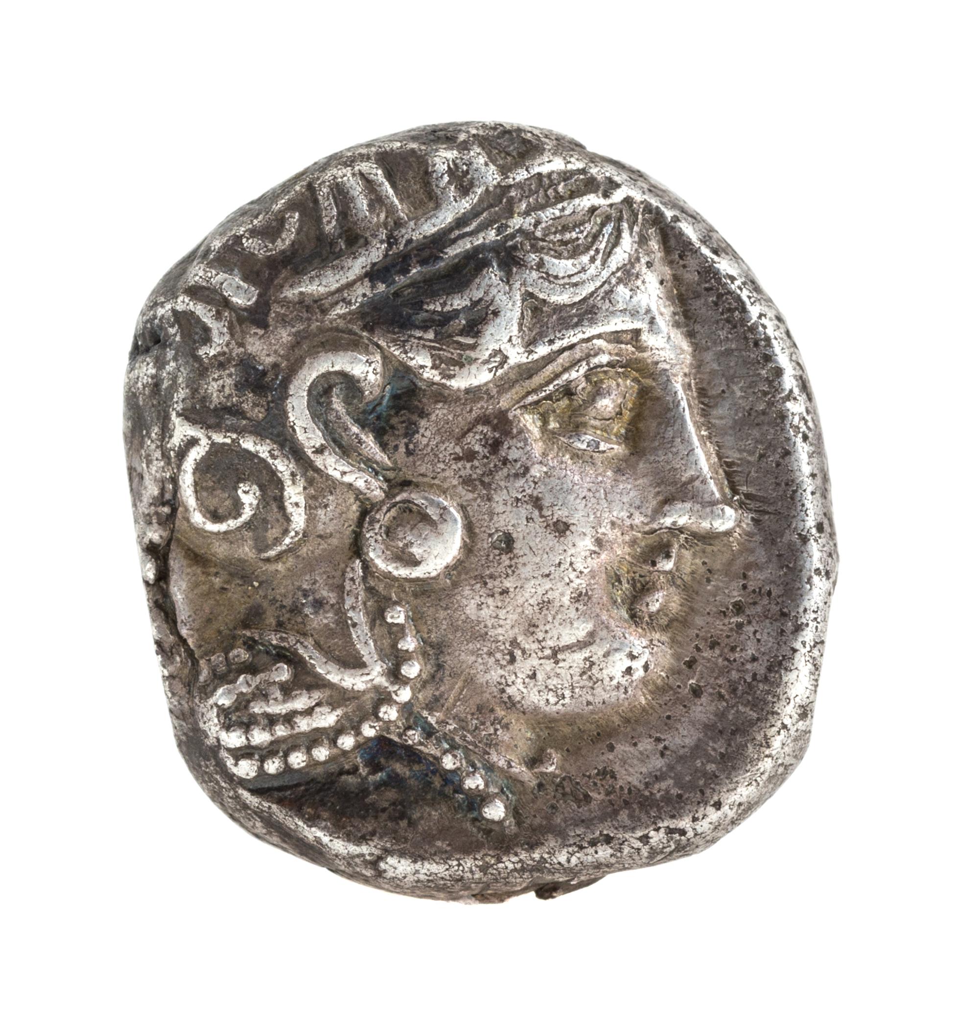 Ancient Greek, Athens (circa 450 BCE), Silver Tetradrachm — Silver Tetradrachm