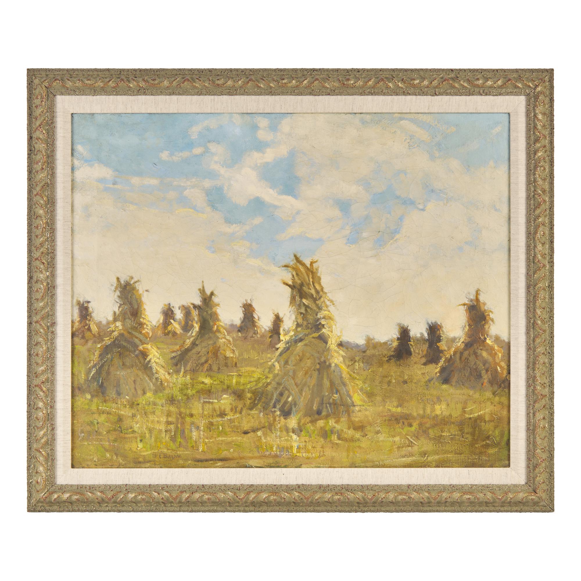Walter Emerson Baum (American, 1884–1956) — Corn Stalks, 1921