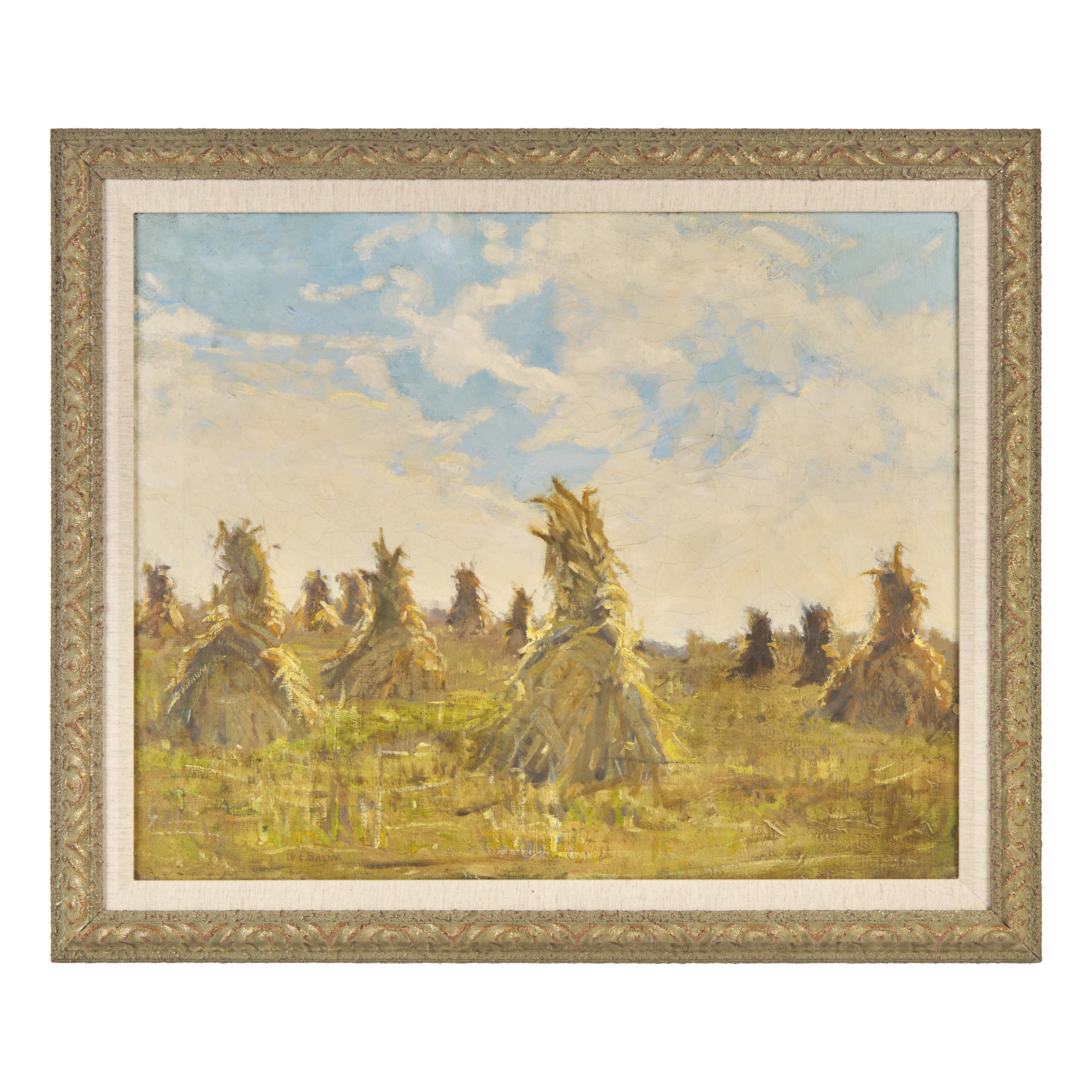 Walter Emerson Baum (American, 1884–1956) — Corn Stalks, 1921