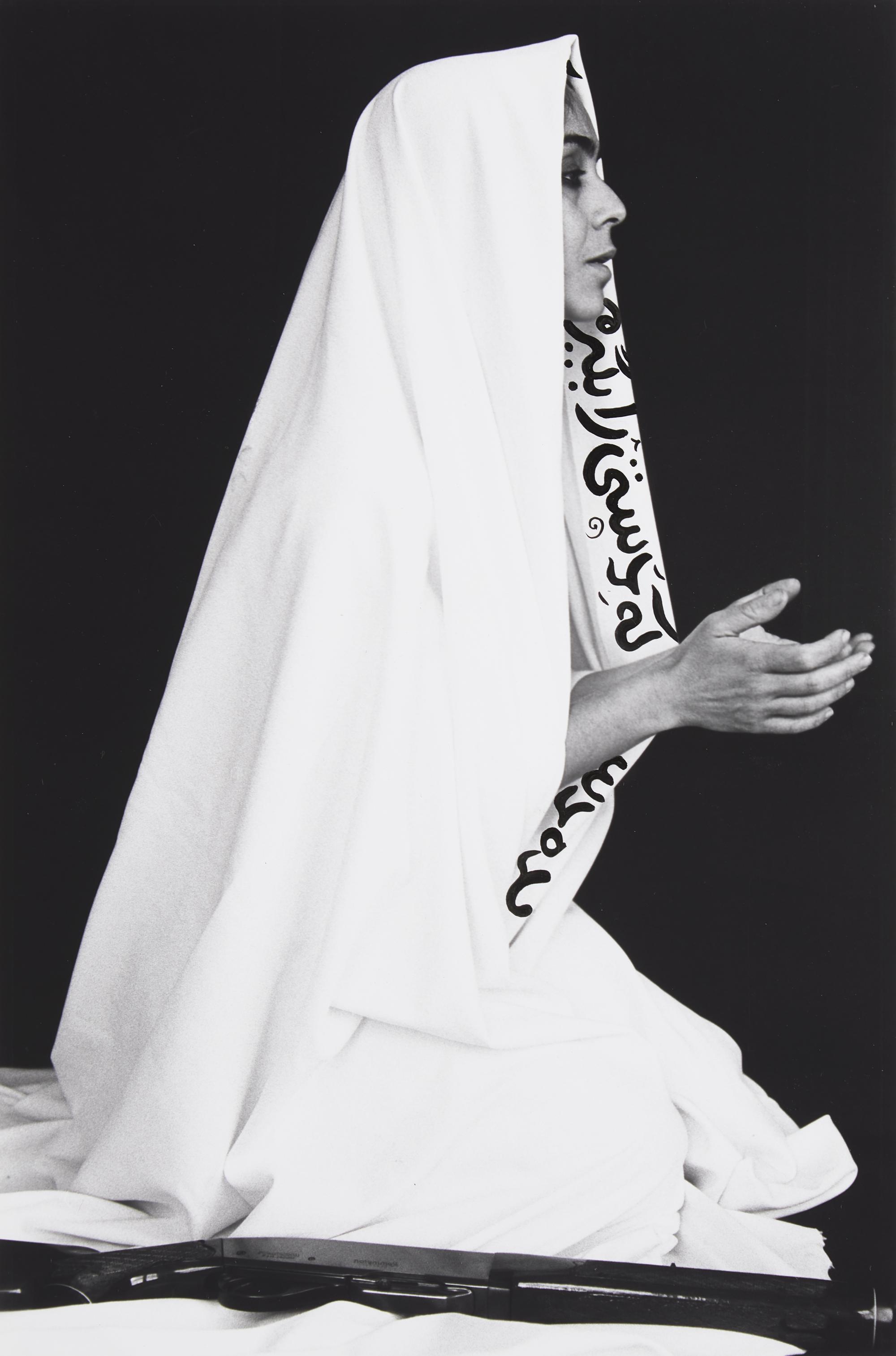 Shirin Neshat (Iranian, b. 1957) — Way in Way Out, from the series Women of Allah, 1994