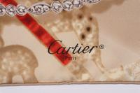 Three Hermès Scarves and One Cartier Scarf