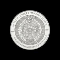 [PRIVATE ISSUE] An Aztec Calendar Commemorative 10-Troy oz. Silver Round