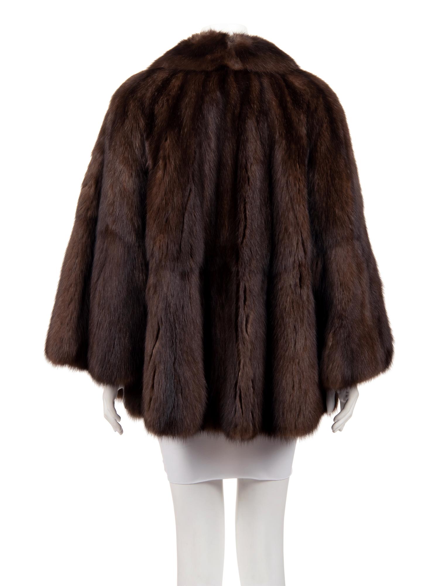 J. Mendel Sable Split Skin Jacket