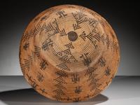 Apache Figural Basketry Olla