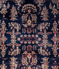 A Sarouk Wool Rug