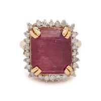 RUBY AND DIAMOND RING