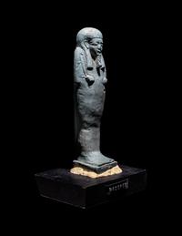 An Egyptian Faience Ushabti of Padipepet