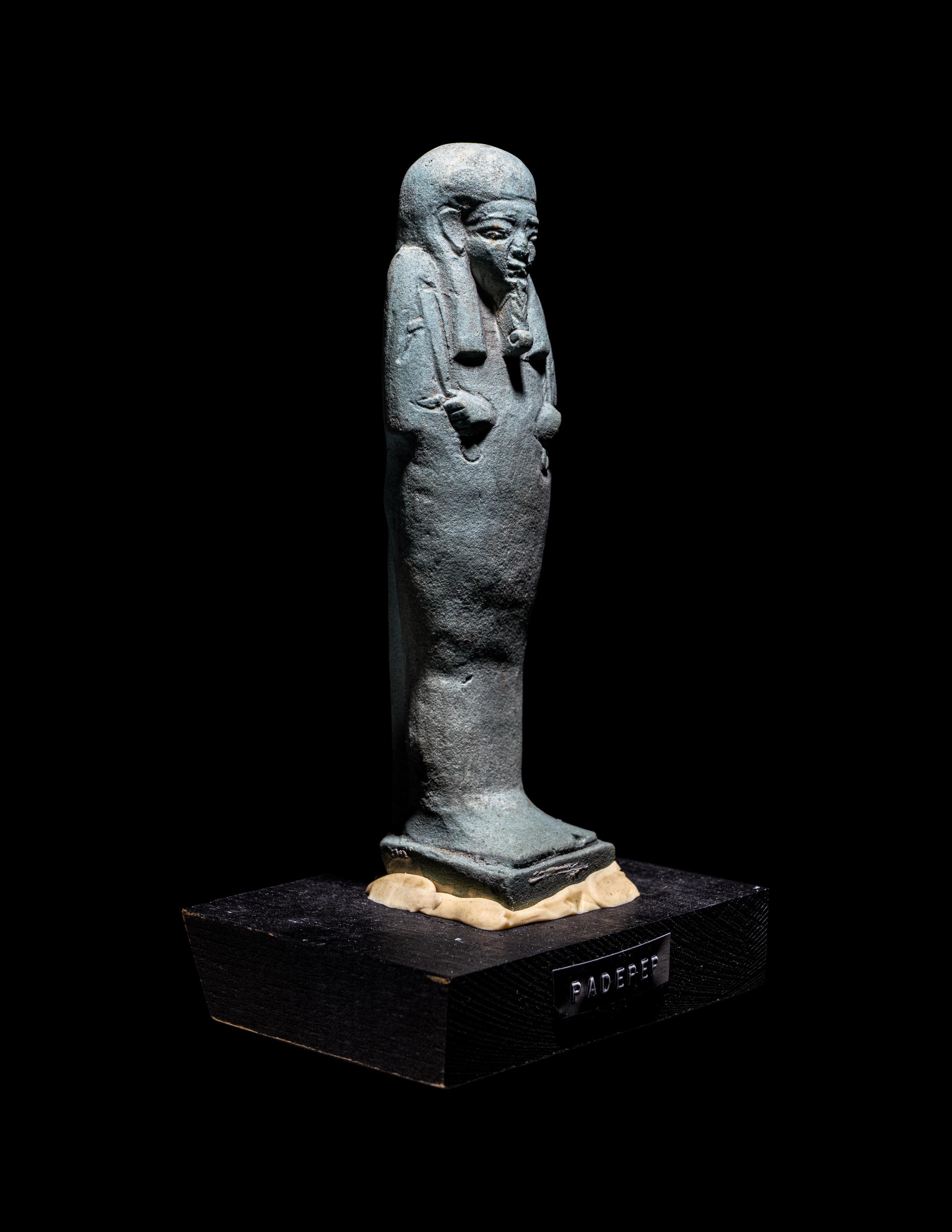 An Egyptian Faience Ushabti of Padipepet