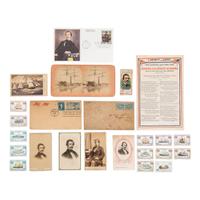 [CIVIL WAR - CONFEDERATE STATES NAVY]. Archive of photographs and ephemera related to the CSS Alabama and other Confederate naval subjects, including: