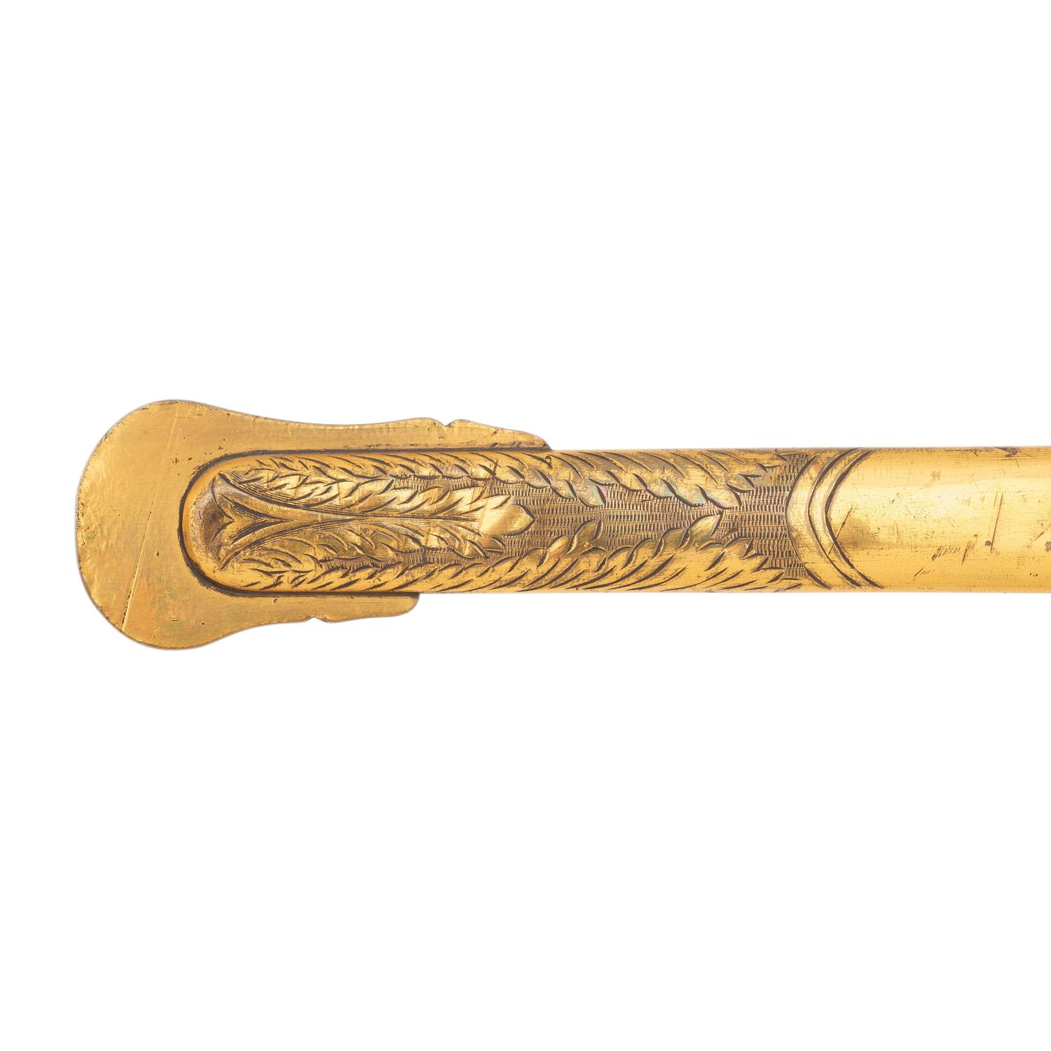 Published Ames Model 1851 General Officers' Sword Inscribed from Confederate Col. WW Horton to Capt. PH Thomas