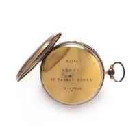 SILVER OPEN FACE POCKET WATCH