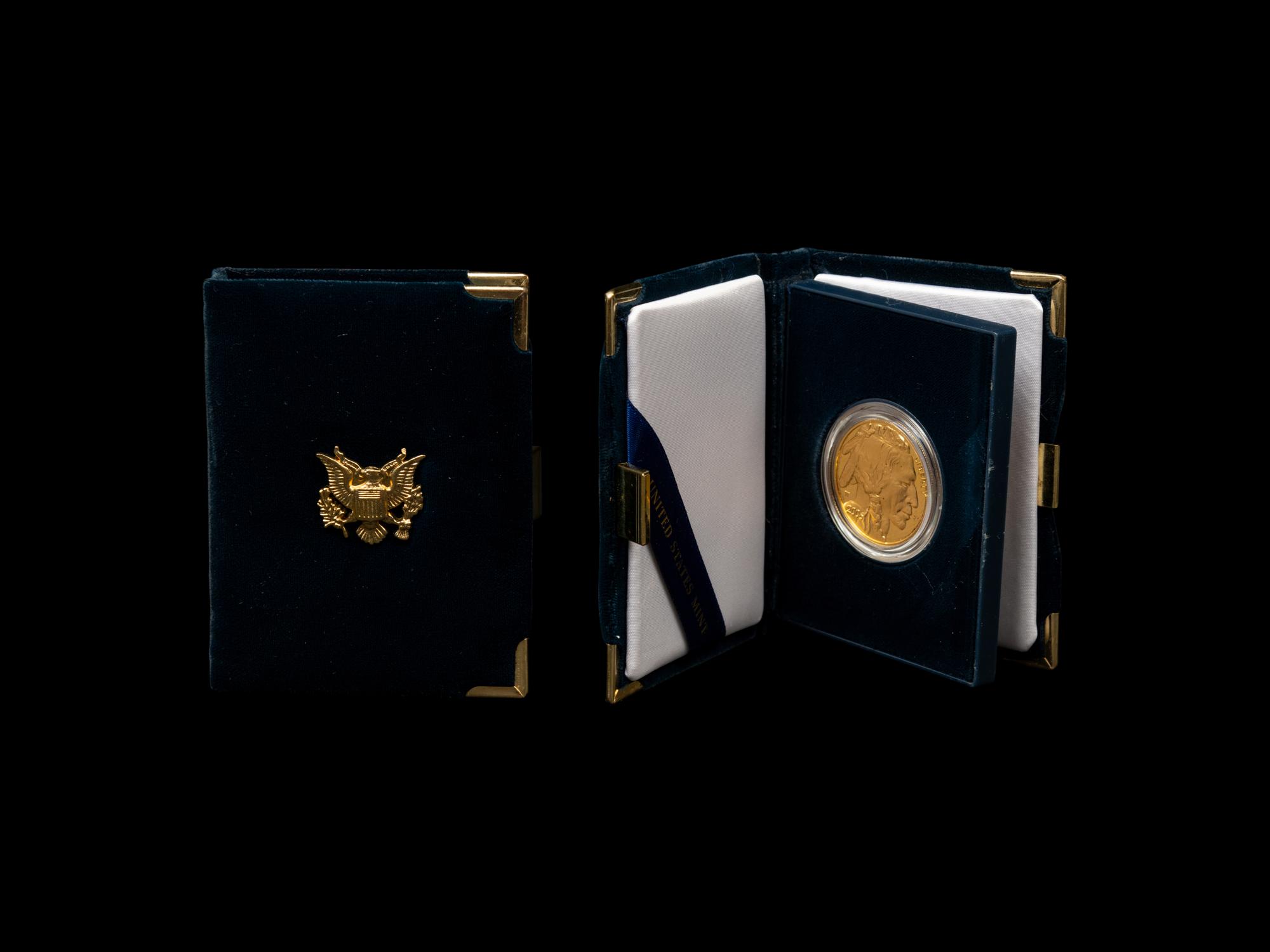 Two 2006-W American Buffalo $50 1 oz. Gold Proof Coins