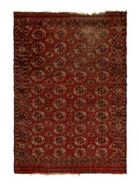 A Turkoman Wool Rug