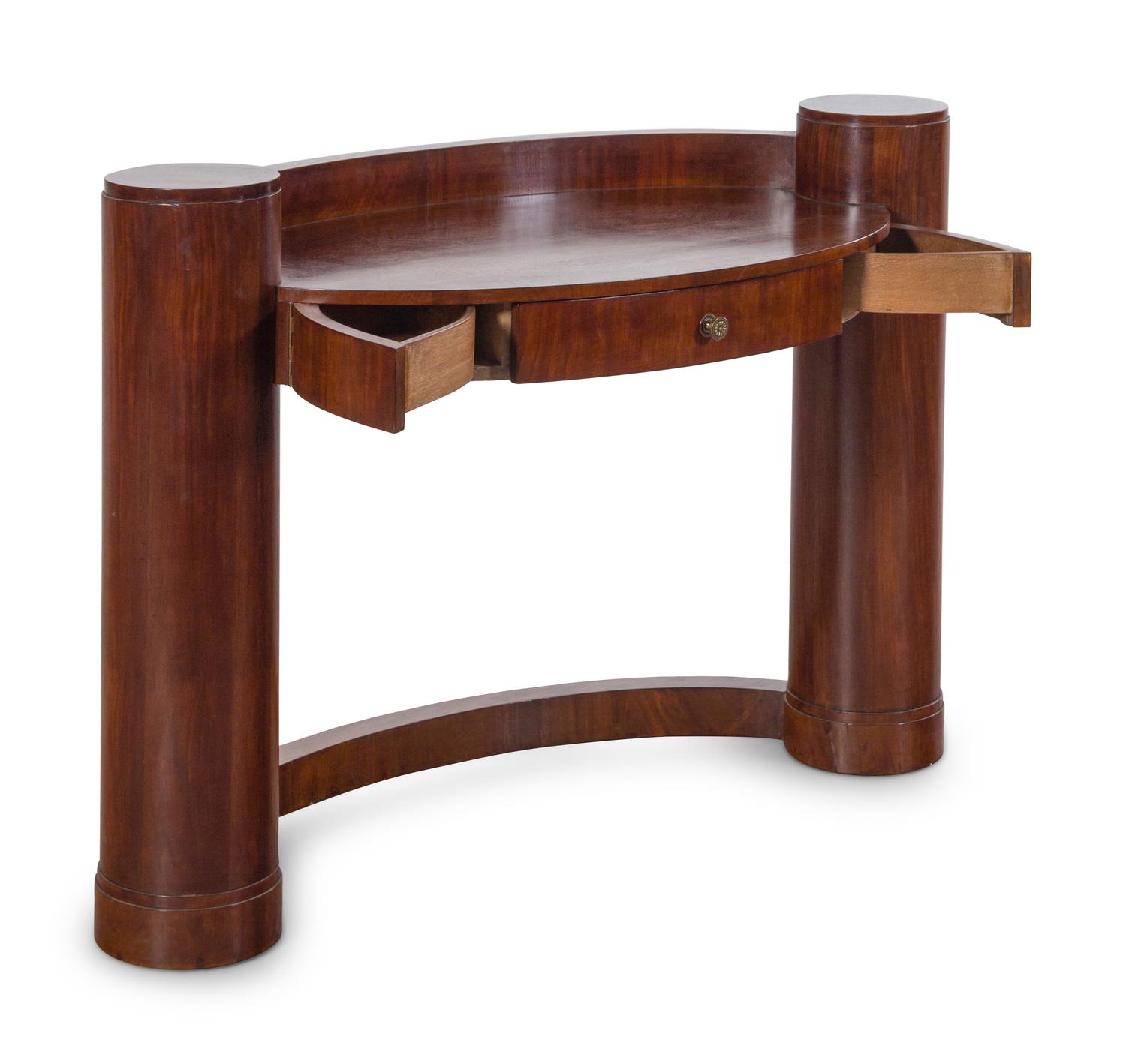 A Biedermeier Style Mahogany Writing Table