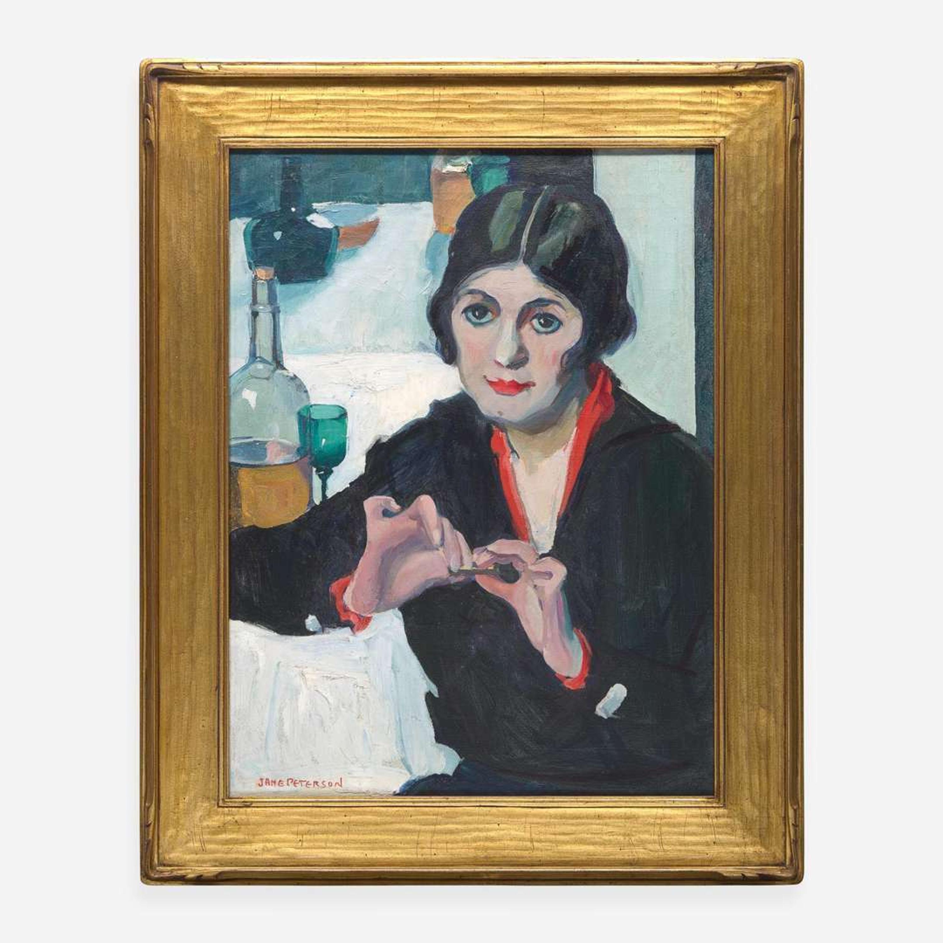 Jane Peterson (American, 1876–1965) Girl in Black