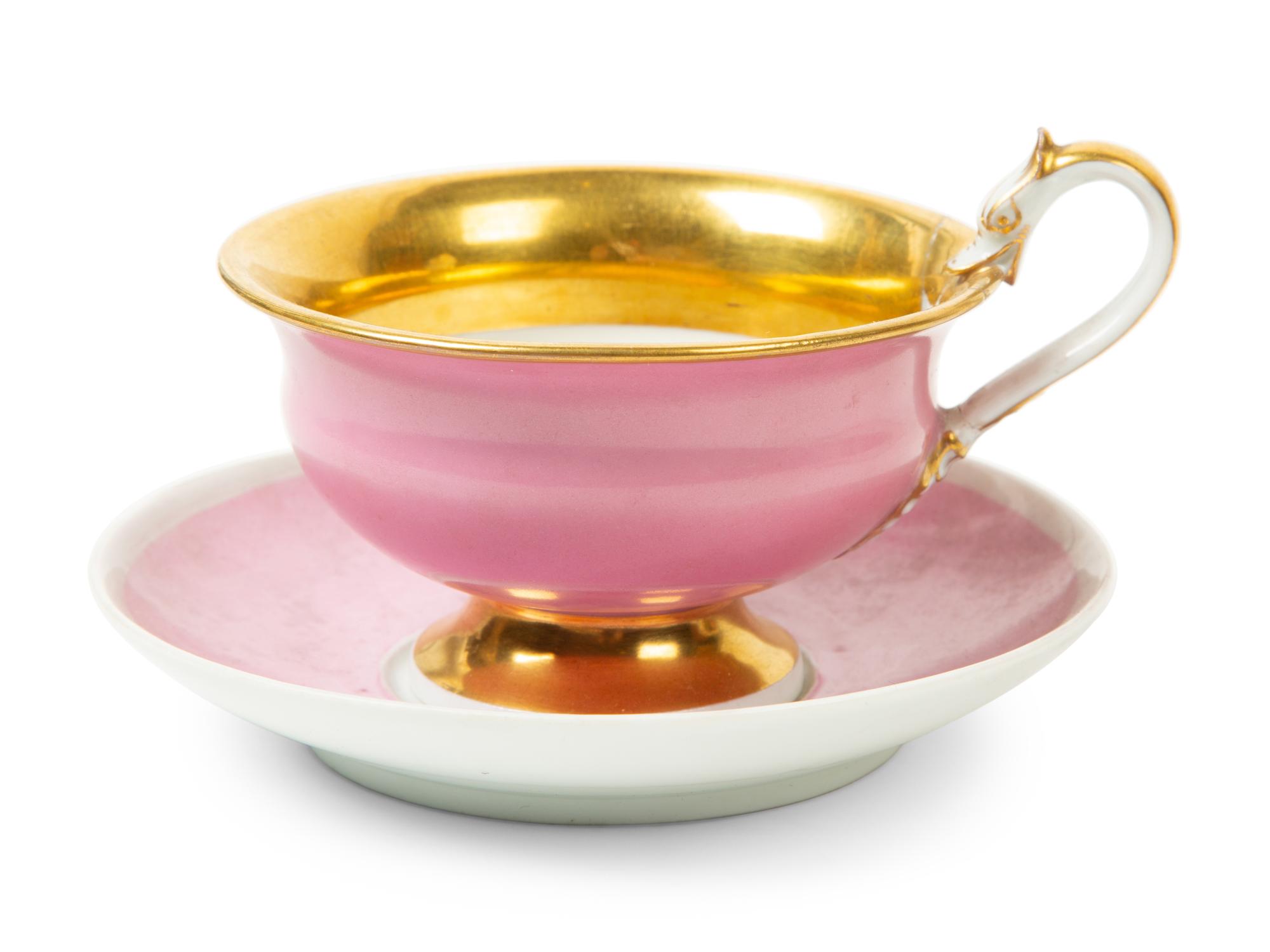 Six Meissen Porcelain Cups and Saucers — 19TH/20TH CENTURY