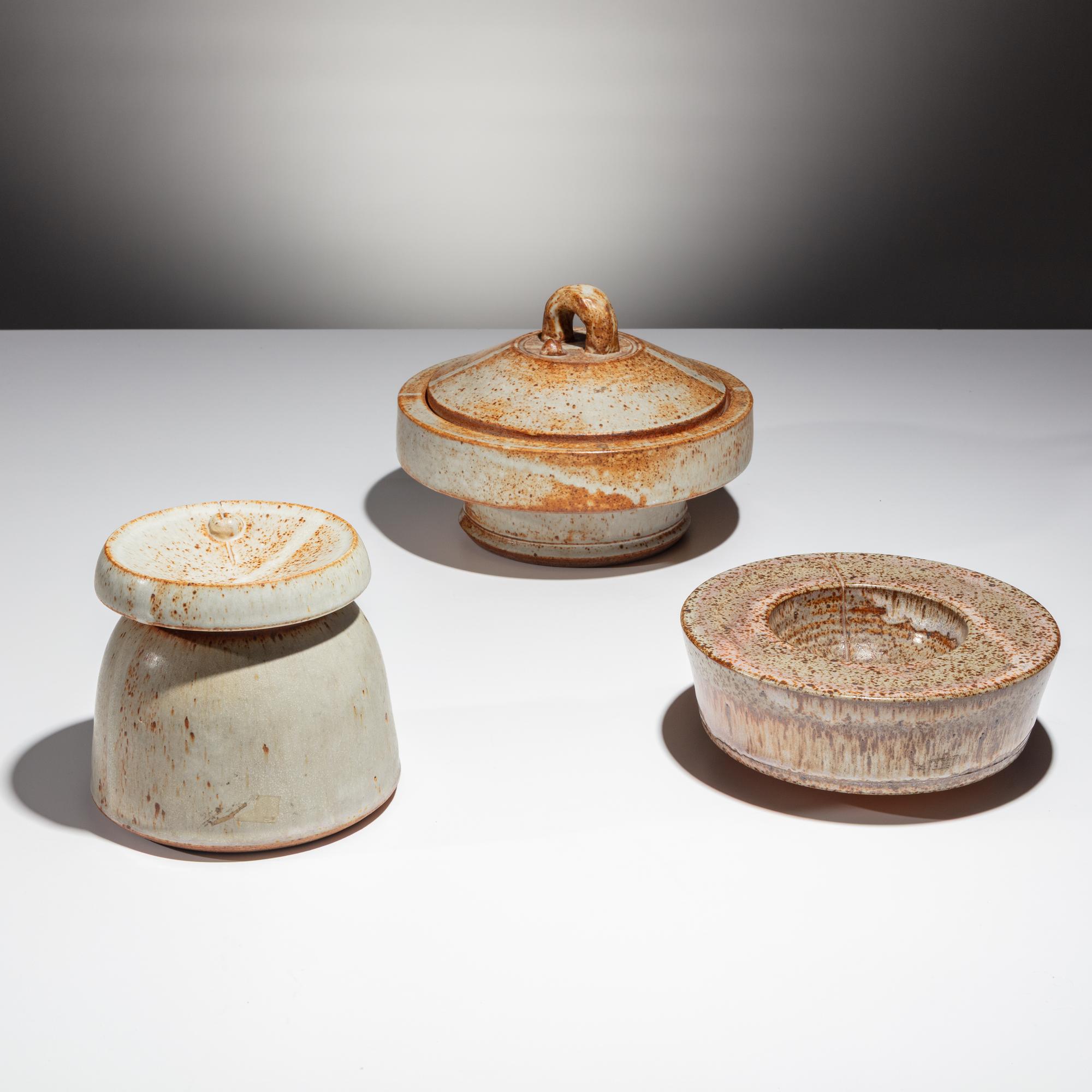 Ted Randall (American, 1914–1985) — Three Ceramic Items