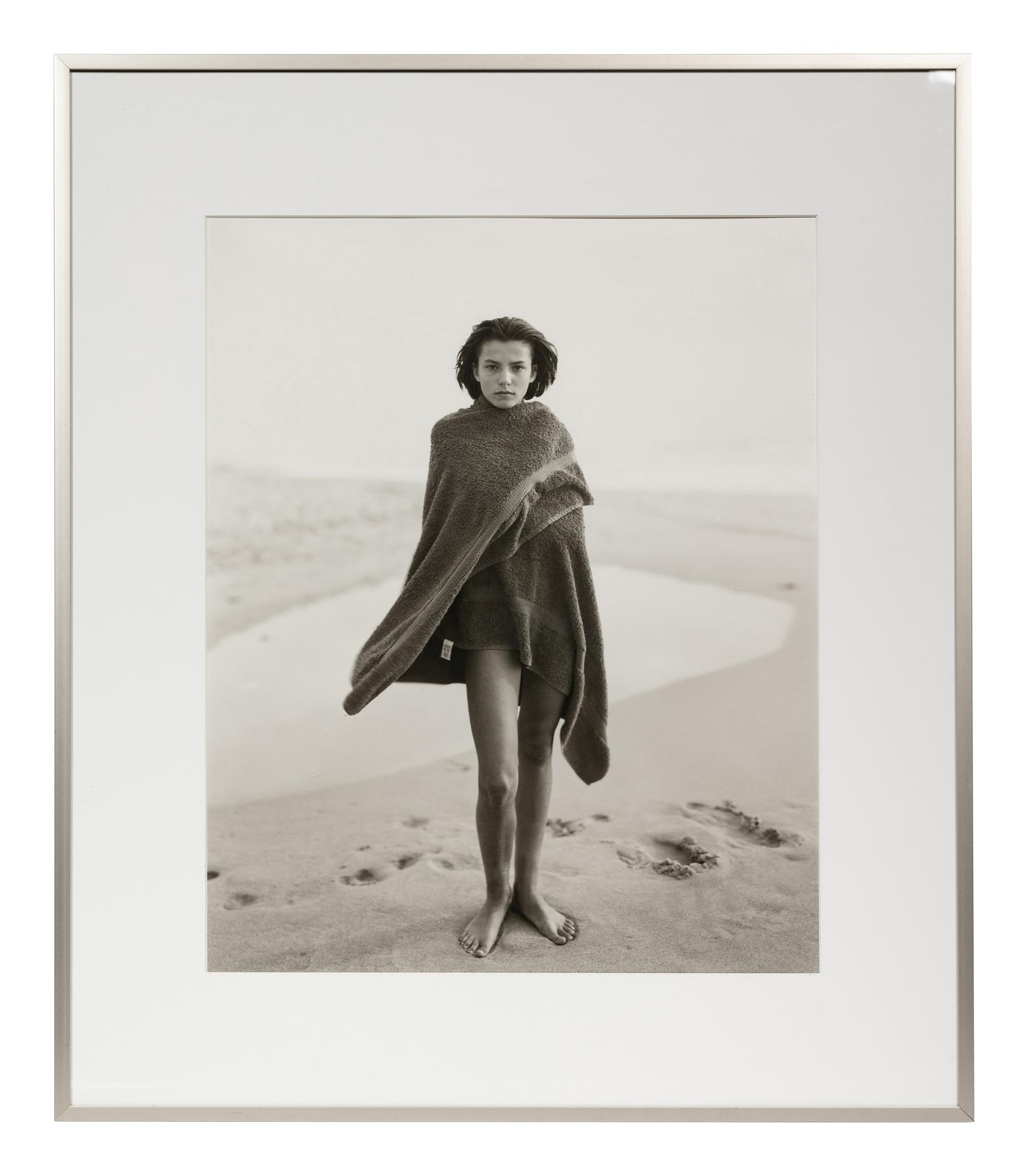 A pair of works ( Fanny, Montalivet, France, 1997 ; Marine, The Last Summer #2, Montalivet, France, 1987 )