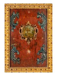 A Set of Four Italian Painted Panels