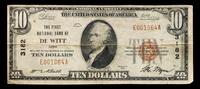 A United States Series 1929 National Currency: Type I $10 Note — #3182