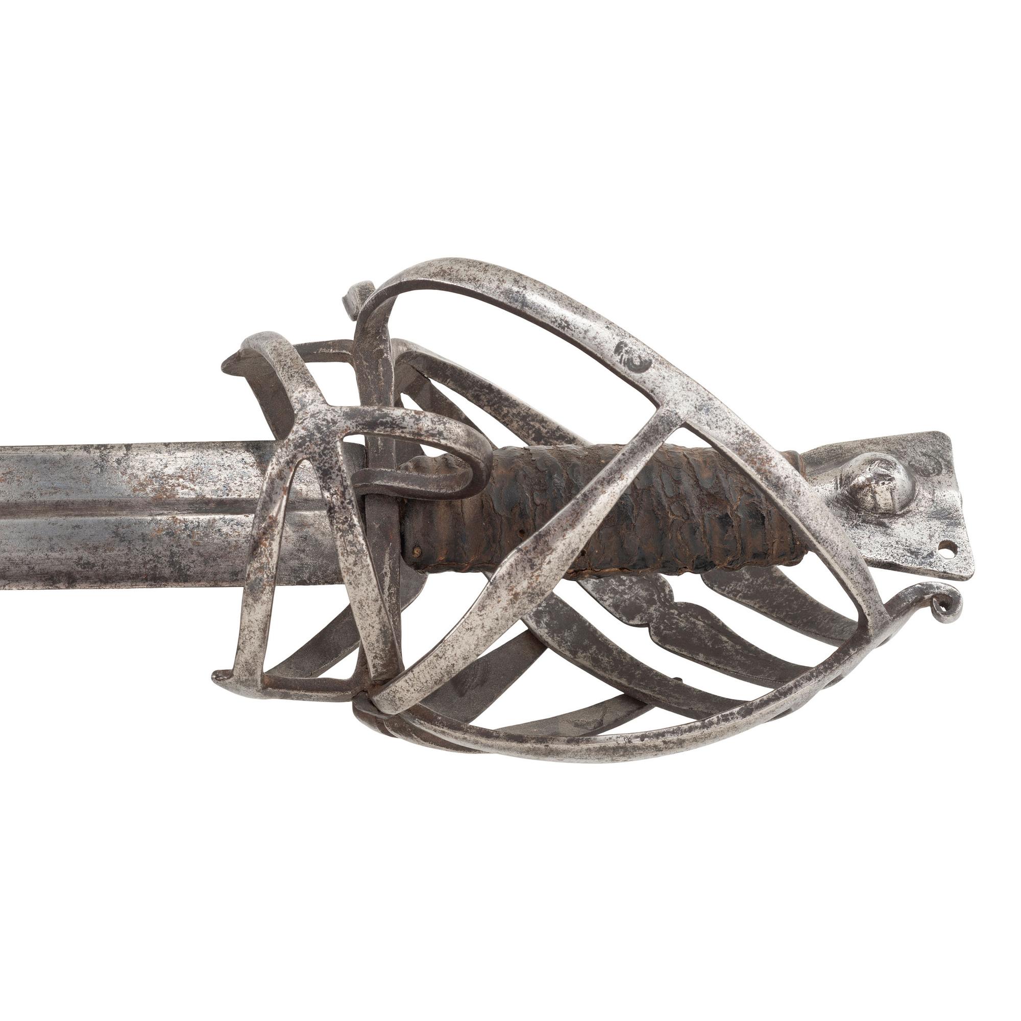 Venetian Schiavona Basket Hilt Broadsword