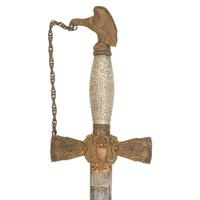 Pre-Civil War Silver Hilted Eagle Pommel Militia Presentation Sword of John Starkweather - Milwaukee Light Guard and later Civil War General