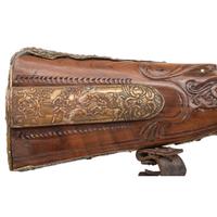 Contemporary Poltz-Carlsbad Style Flintlock Jaeger Rifle