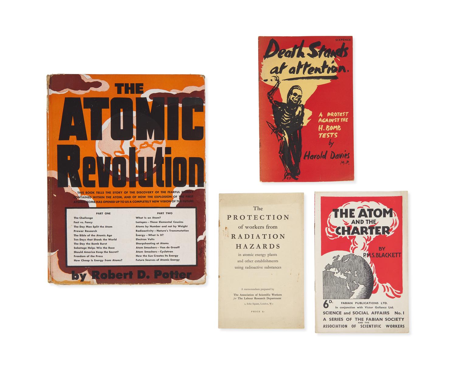 [Science, Medicine & Mathematics] Group of Four Atomic Age Publications