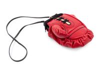 Moschino Leather Boxing Glove Frame Bag