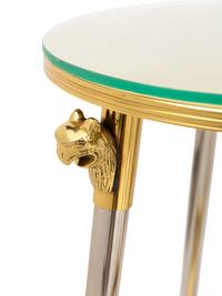 A Group of Three Brass Side Tables