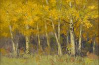 Charles Partridge Adams (American, 1858–1942) — Aspens