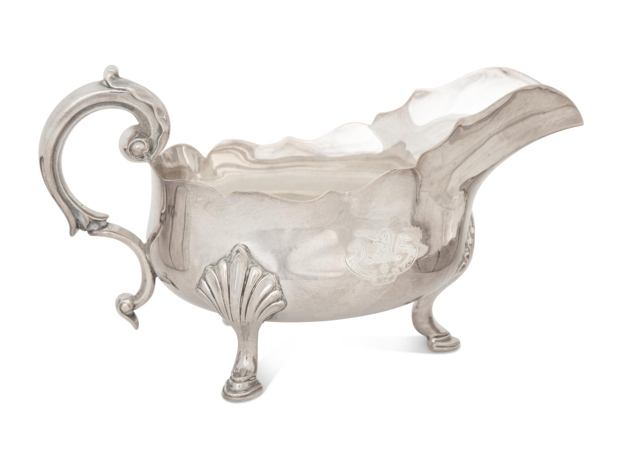 Two English Silver Open Bowls — Sebastian and James Crespell, London, 1768-69